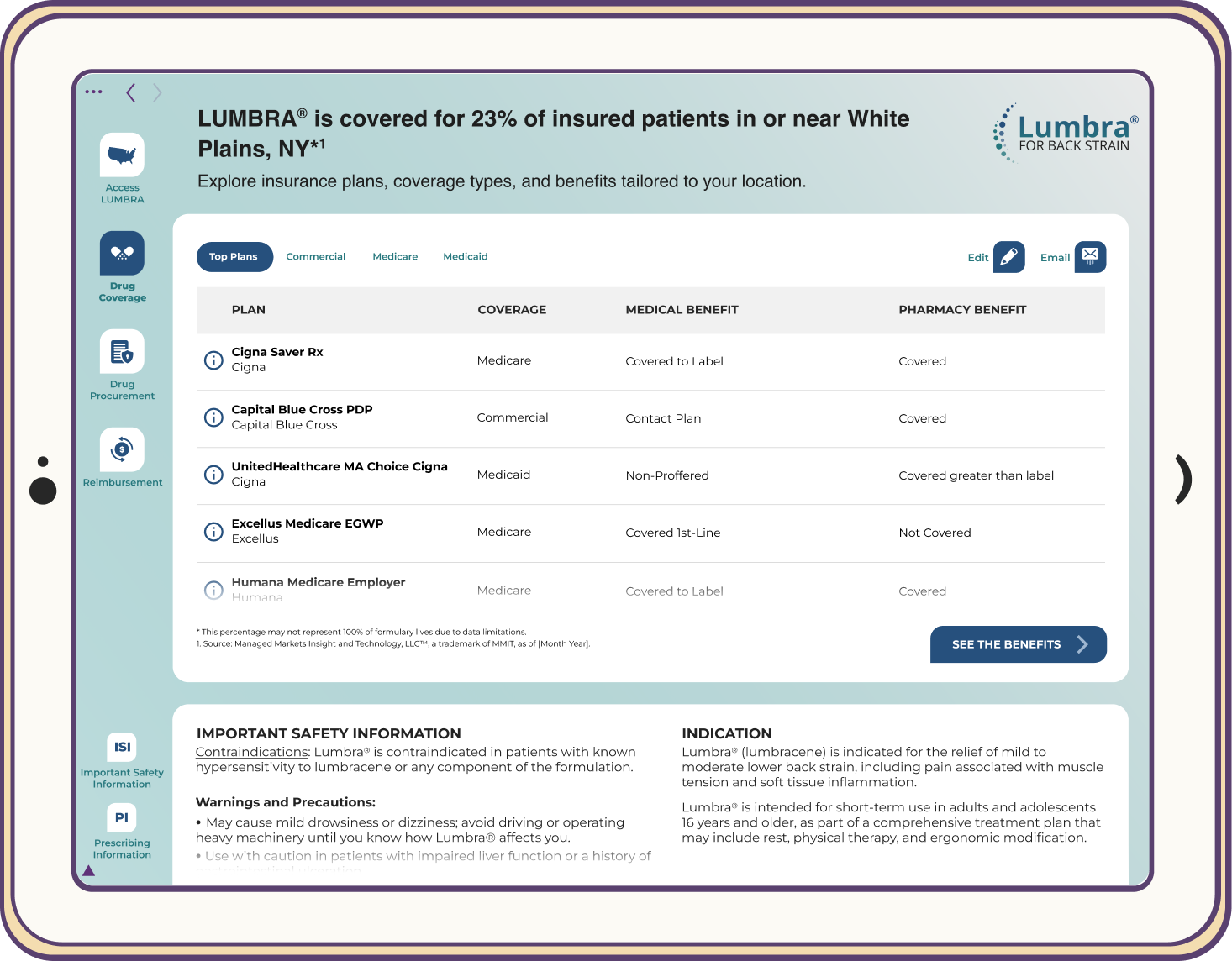Vital Access product screenshot